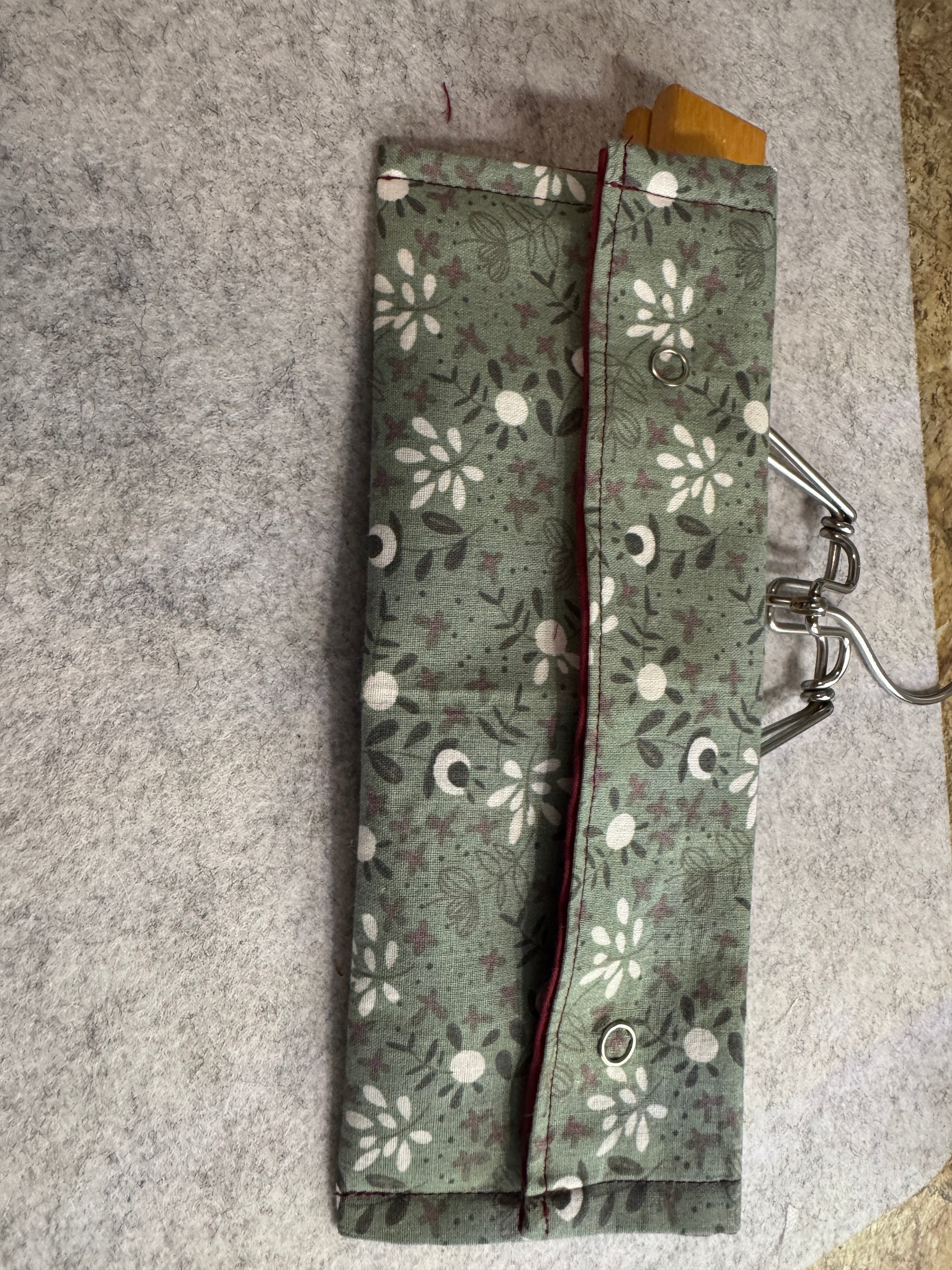 Snap closure wallet